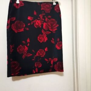 Talbots Velvet Skirt